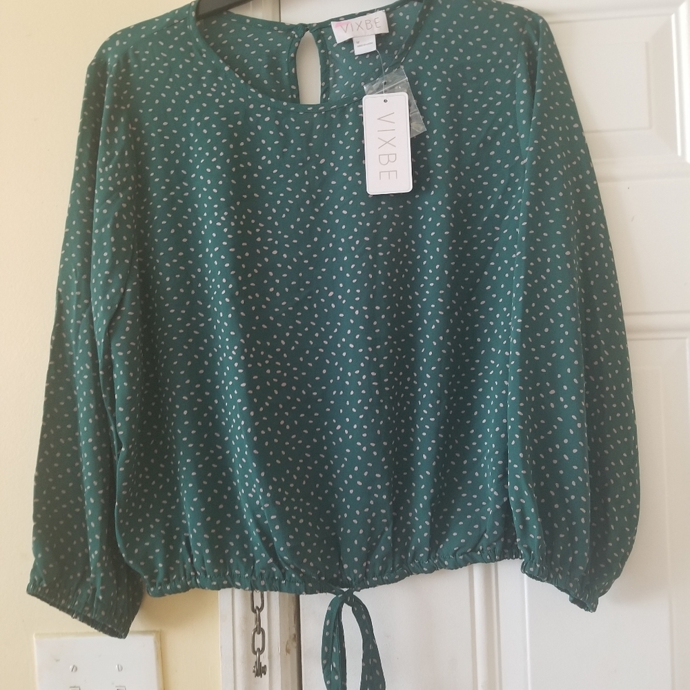 Vixbe Polka dot top
